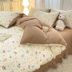 4Pcs Cotton Đũi Vintage Chần Phủ Freesize CodeSkuAll