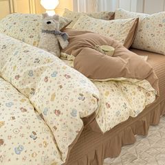 4Pcs Cotton Đũi Vintage Chần Phủ Freesize CodeSku84099