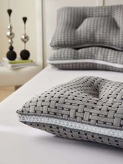 RUỘT GỐI MATXA DỆT KIM ĐAN TRE THIẾT KẾ CÔNG THÁI HỌC ĐỊNH HÌNH CHỐNG MỎI VAI GÁY SIZE 48*74CM