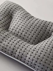 RUỘT GỐI MATXA DỆT KIM ĐAN TRE THIẾT KẾ CÔNG THÁI HỌC ĐỊNH HÌNH CHỐNG MỎI VAI GÁY SIZE 48*74CM