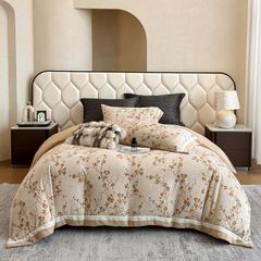 Milk Velvet Lovewe 220gram | 4Pcs Cover Premium Bedding Set | ID LOWE4PCSVMILK220GR12COLORM1