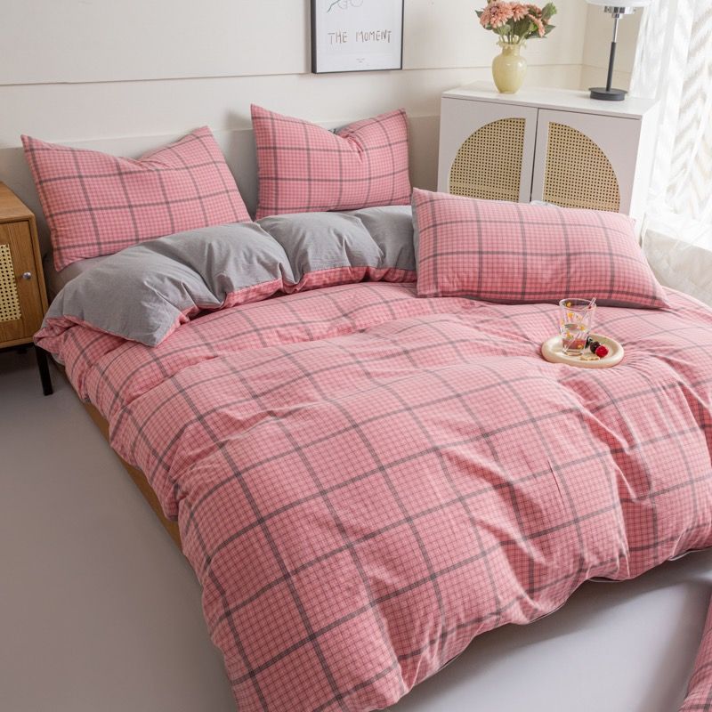 4Pcs Cotton Linen Japan | Set Cotton Đũi Nhật 4 Món Tiêu Chuẩn | ID 4PCSMUJPCLINENID17