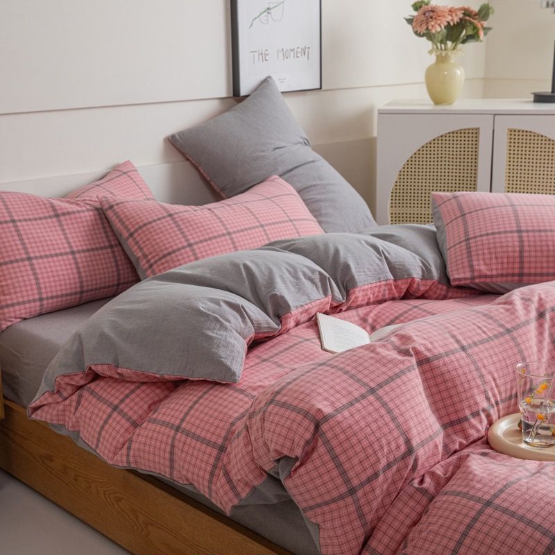 4Pcs Cotton Linen Japan | Set Cotton Đũi Nhật 4 Món Tiêu Chuẩn | ID 4PCSMUJPCLINENID17