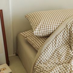 4Pcs Japan Linen |  New Colection Bedsets Summer Blanket 230*200 Drap Freesize | ID jp025021