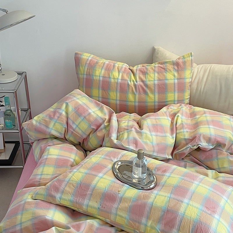 4Pcs Cotton Linen Japan | Set Cotton Đũi Nhật 4 Món Tiêu Chuẩn | ID 4PCSMUJPCLINENID13