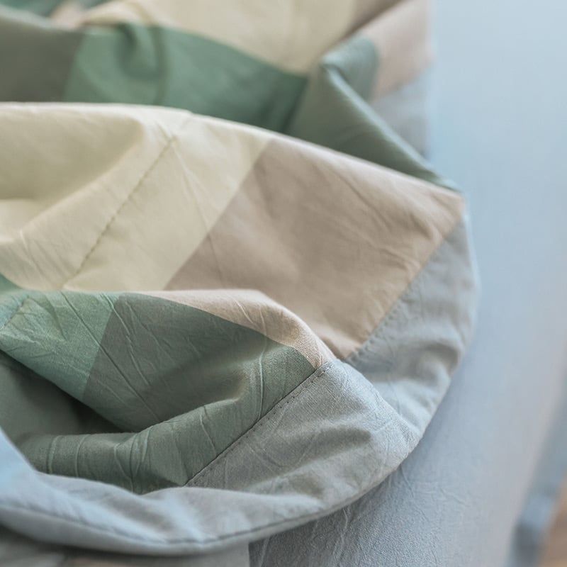 4Pcs Japan Linen |  New Colection Bedsets Summer Blanket 230*200 Drap Freesize | ID jp025022