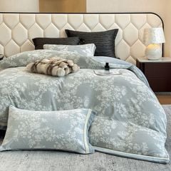 Milk Velvet Lovewe 220gram | 4Pcs Cover Premium Bedding Set | ID LOWE4PCSVMILK220GR12COLORM5