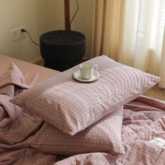 4Pcs Japan Linen |  New Colection Bedsets Summer Blanket 230*200 Drap Freesize | ID jp025023