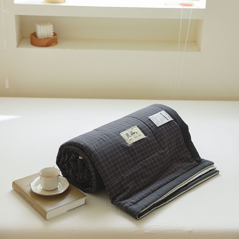 4Pcs Japan Linen |  New Colection Bedsets Summer Blanket 230*200 Drap Freesize | ID jp025024