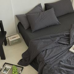 4Pcs Japan Linen |  New Colection Bedsets Summer Blanket 230*200 Drap Freesize | ID jp025024