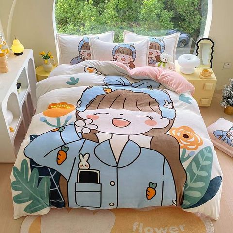 Set 4 Món Nỉ Nhung 200gr hình in 3D BabeCarrot