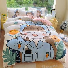 Set 4 Món Nỉ Nhung 200gr hình in 3D BabeCarrot