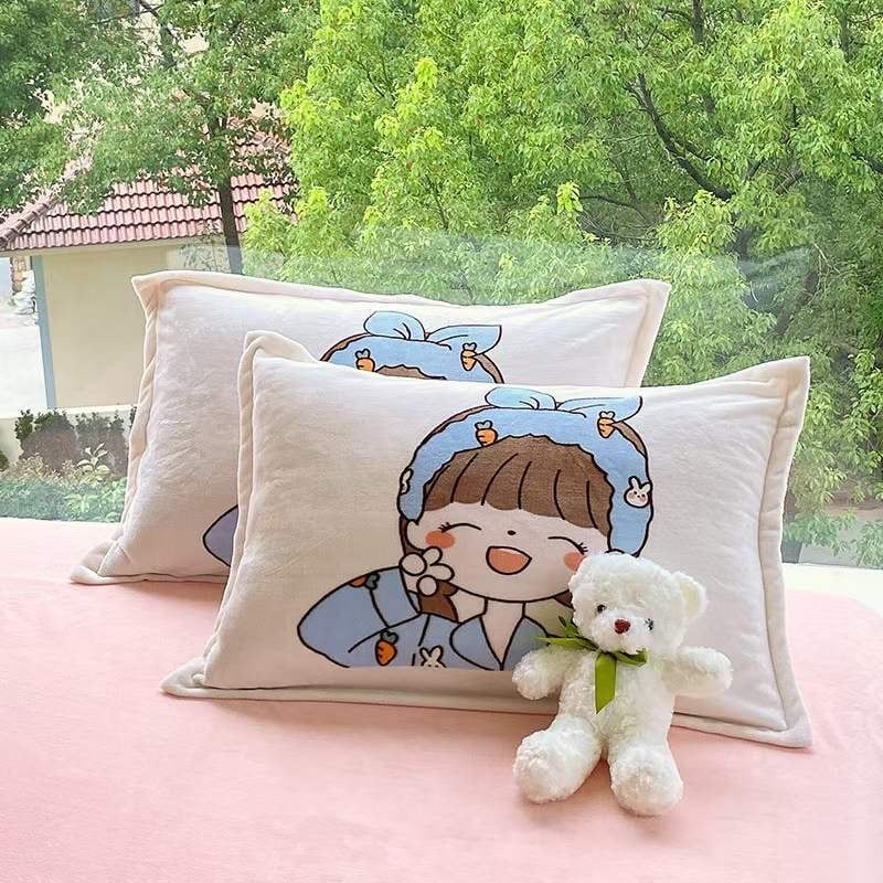 Set 4 Món Nỉ Nhung 200gr hình in 3D BabeCarrot