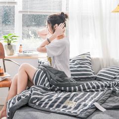 4Pcs Japan Linen |  New Colection Bedsets Summer Blanket 230*200 Drap Freesize | ID jp025025