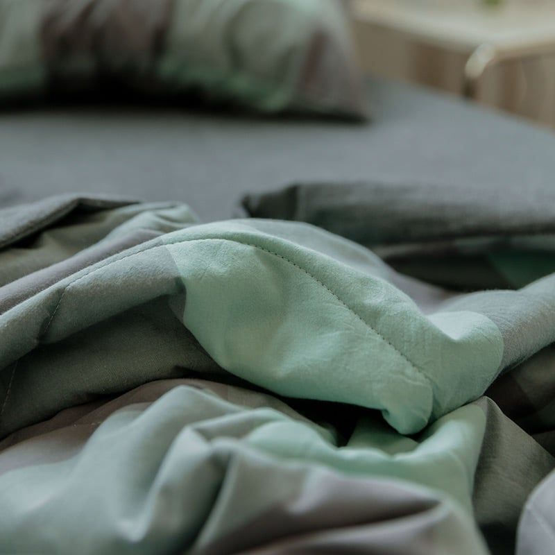 4Pcs Japan Linen |  New Colection Bedsets Summer Blanket 230*200 Drap Freesize | ID jp025026