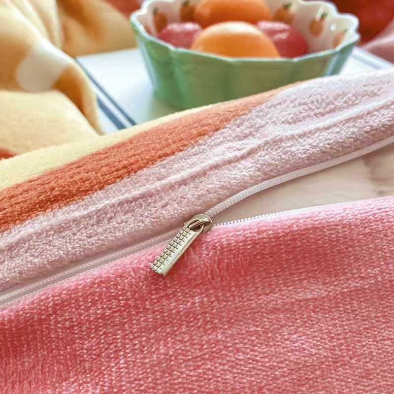 Set 4 Món Nỉ Nhung 200gr hình in 3D BrownFlower