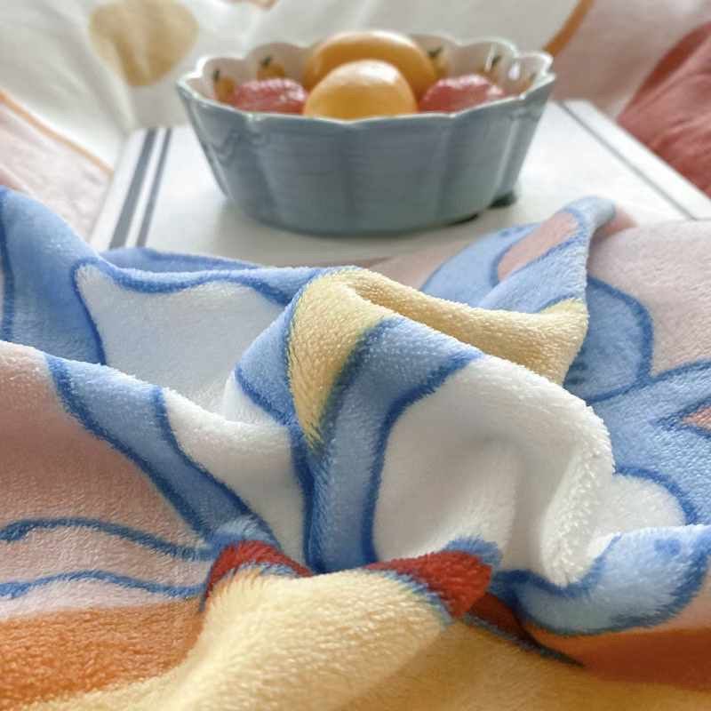 Set 4 Món Nỉ Nhung 200gr hình in 3D BrownFlower