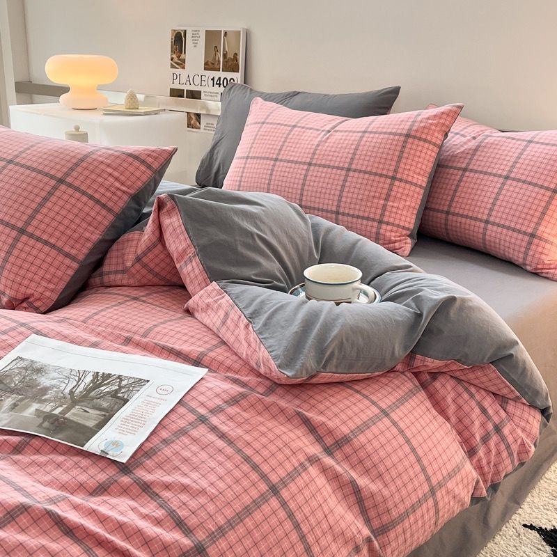 4Pcs Cotton Linen Japan | Set Cotton Đũi Nhật 4 Món Tiêu Chuẩn | ID 4PCSMUJPCLINENID17