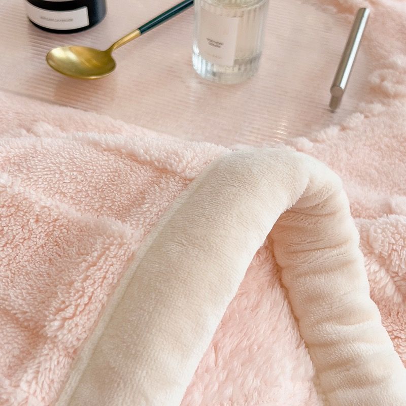 Home Text – Wool Blanket | Chăn Lông Cừu Minmin 230×200cm (1.6kg) | Pink