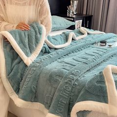 Home Text – Wool Blanket | Chăn Lông Cừu Minmin 230×200cm (1.6kg)