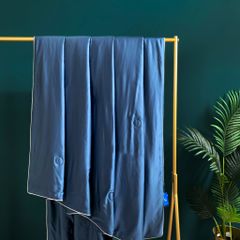 Tencel Basic Set Chần Hè 4 Món BlueCharcoal