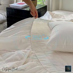 Bảo vệ Nệm chống thấm CG Christopher Guy | Bọc chun 360° ôm trọn nệm cao tới 30cm | CG For Bed