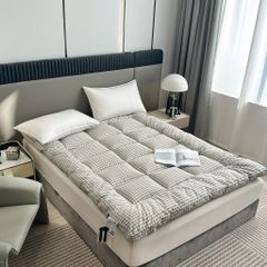 TOPPER KHÁCH SẠN | LOGAN & MASON HOTEL TOPPER EVERYDAY COMFORT | ID03 COLOR KARO GRAY BEIGE