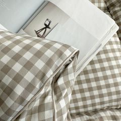 TOPPER KHÁCH SẠN | LOGAN & MASON HOTEL TOPPER EVERYDAY COMFORT | ID03 COLOR KARO GRAY BEIGE