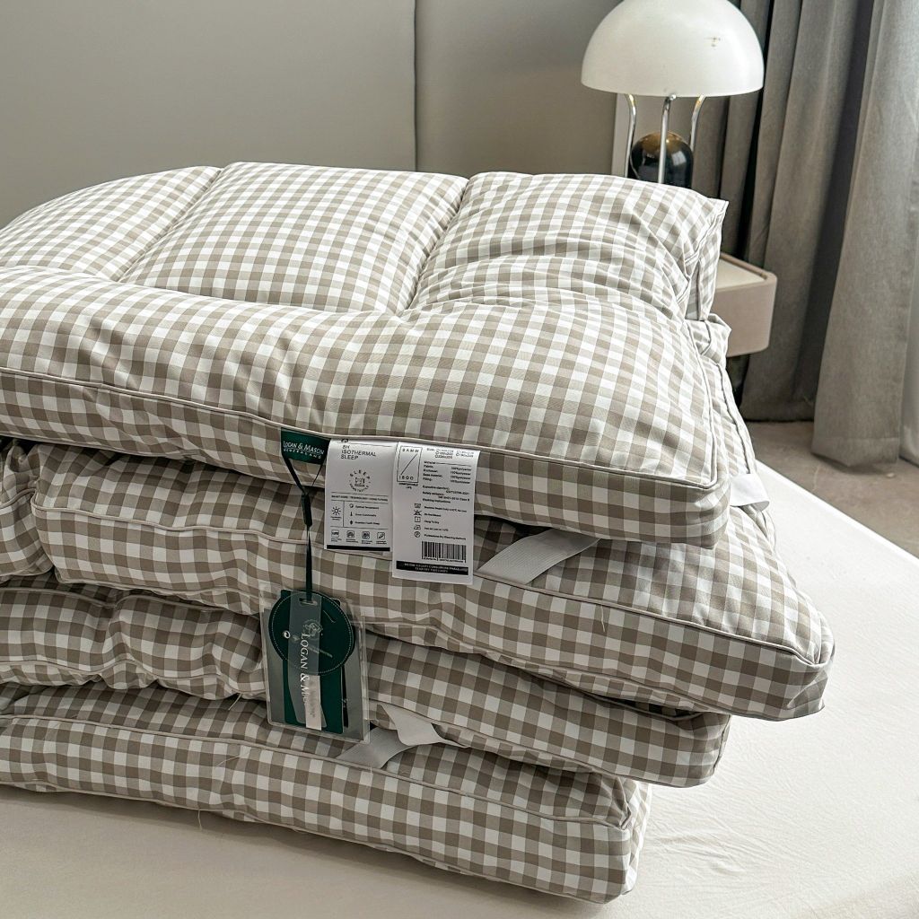 TOPPER KHÁCH SẠN | LOGAN & MASON HOTEL TOPPER EVERYDAY COMFORT | ID03 COLOR KARO GRAY BEIGE