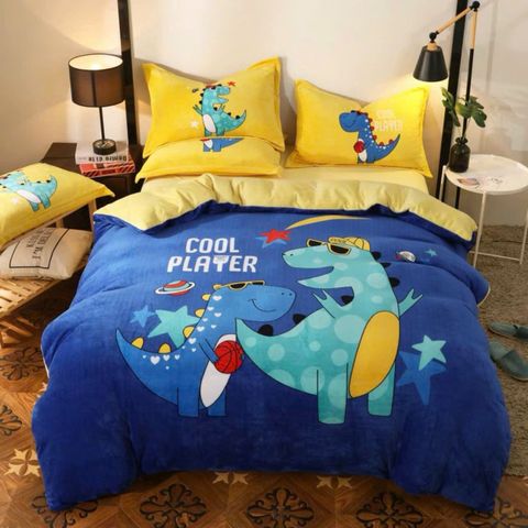 Set 4 Món Nỉ Nhung 200gr hình in 3D Cool Player