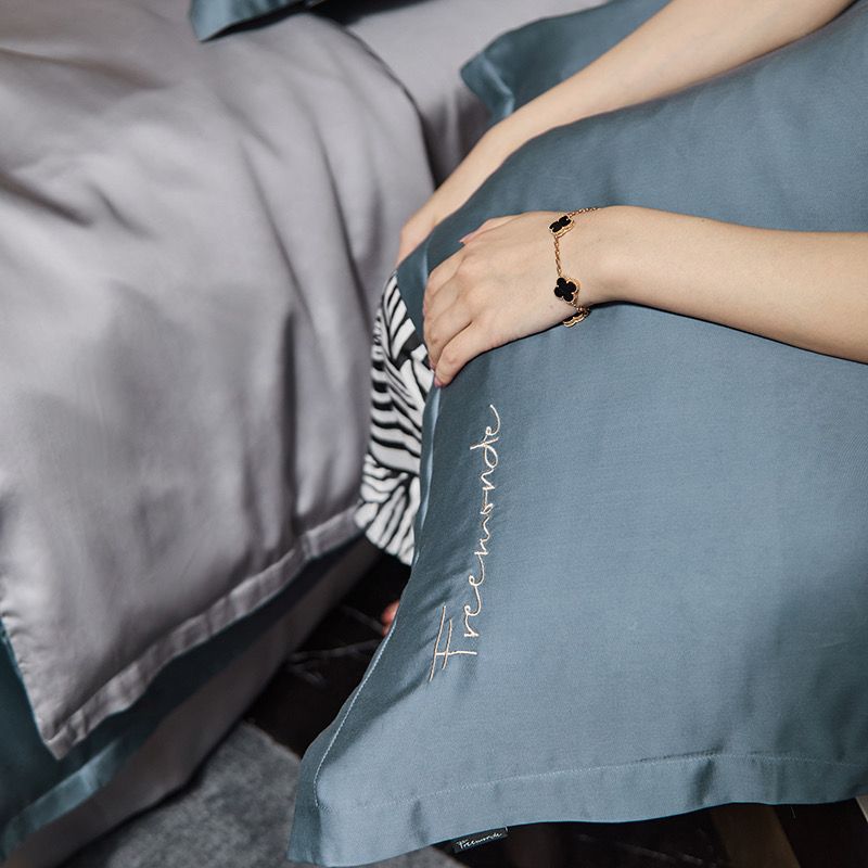 4Pcs Tencel 60S | Freemonde Degin Duvet Cover Set | ID 4PCSTENCEL60S025FMD02