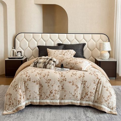 Milk Velvet Lovewe 220gram | 4Pcs Cover Premium Bedding Set | ID LOWE4PCSVMILK220GR12COLORM9