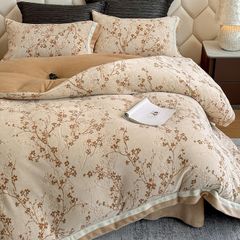 Milk Velvet Lovewe 220gram | 4Pcs Cover Premium Bedding Set | ID LOWE4PCSVMILK220GR12COLORM9