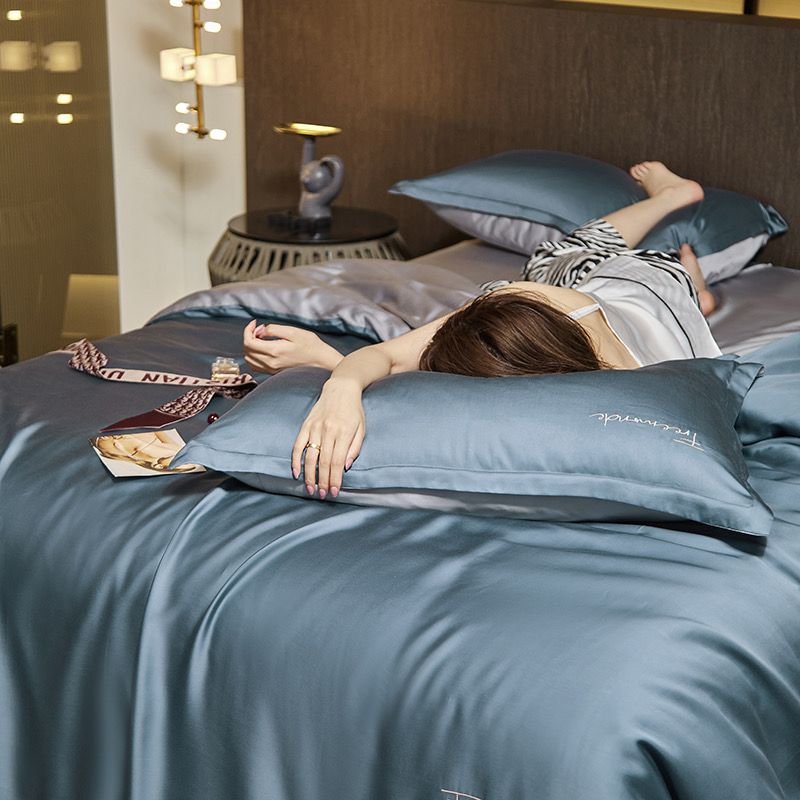 4Pcs Tencel 60S | Freemonde Degin Duvet Cover Set | ID 4PCSTENCEL60S025FMD02