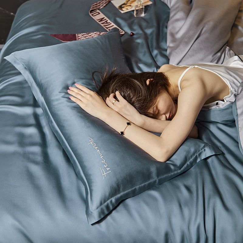 4Pcs Tencel 60S | Freemonde Degin Duvet Cover Set | ID 4PCSTENCEL60S025FMD02