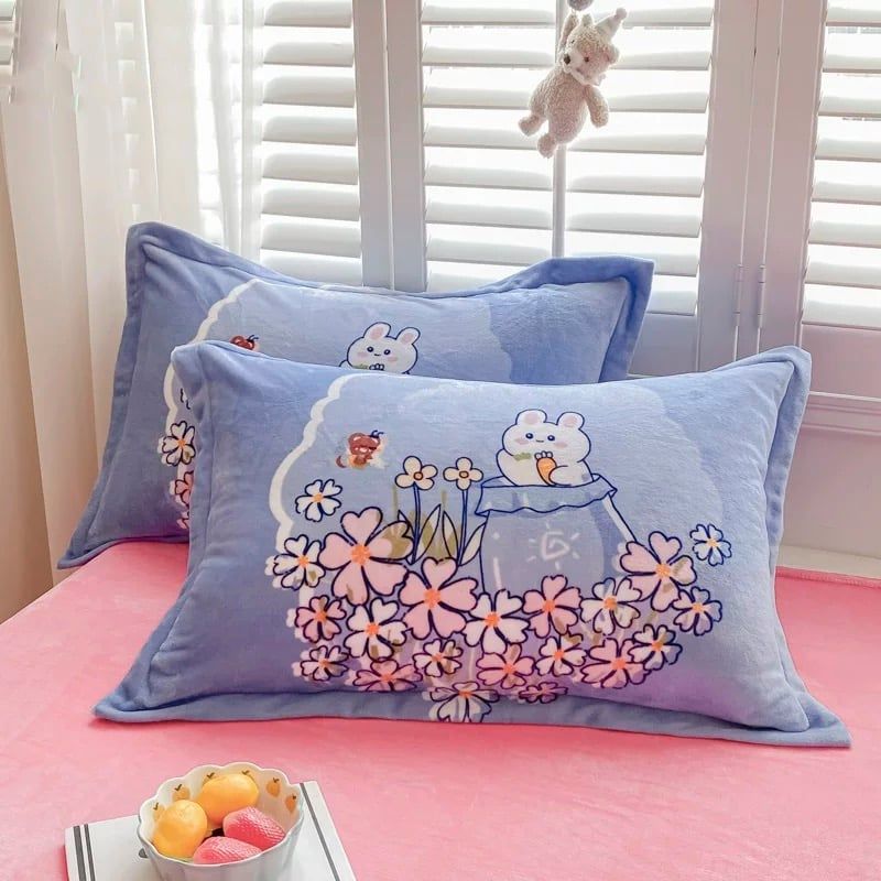 Set 4 Món Nỉ Nhung 200gr hình in 3D WeddingFlower