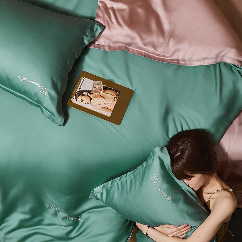 4Pcs Tencel 60S | Freemonde Degin Duvet Cover Set | ID 4PCSTENCEL60S025FMD03