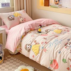 4Pcs Cotton Disney Beddingset Case Snow White Disney Princess