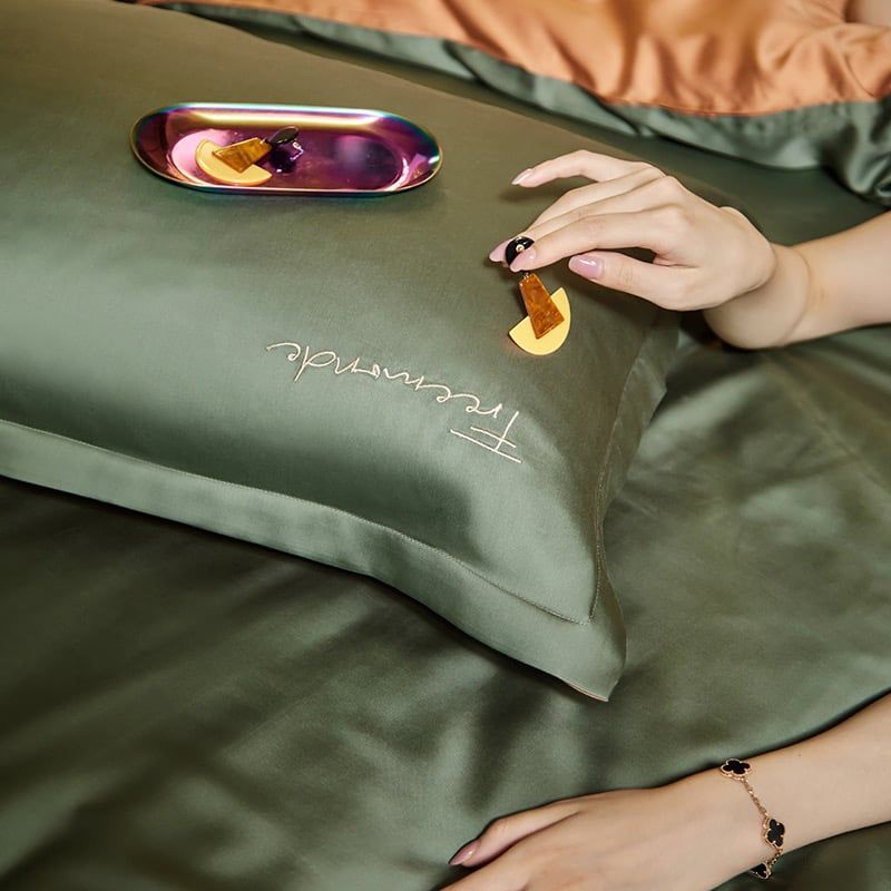 4Pcs Tencel 60S | Freemonde Degin Duvet Cover Set | ID 4PCSTENCEL60S025FMD04