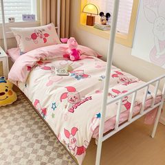 4Pcs Cotton Disney Beddingset Case PigLet