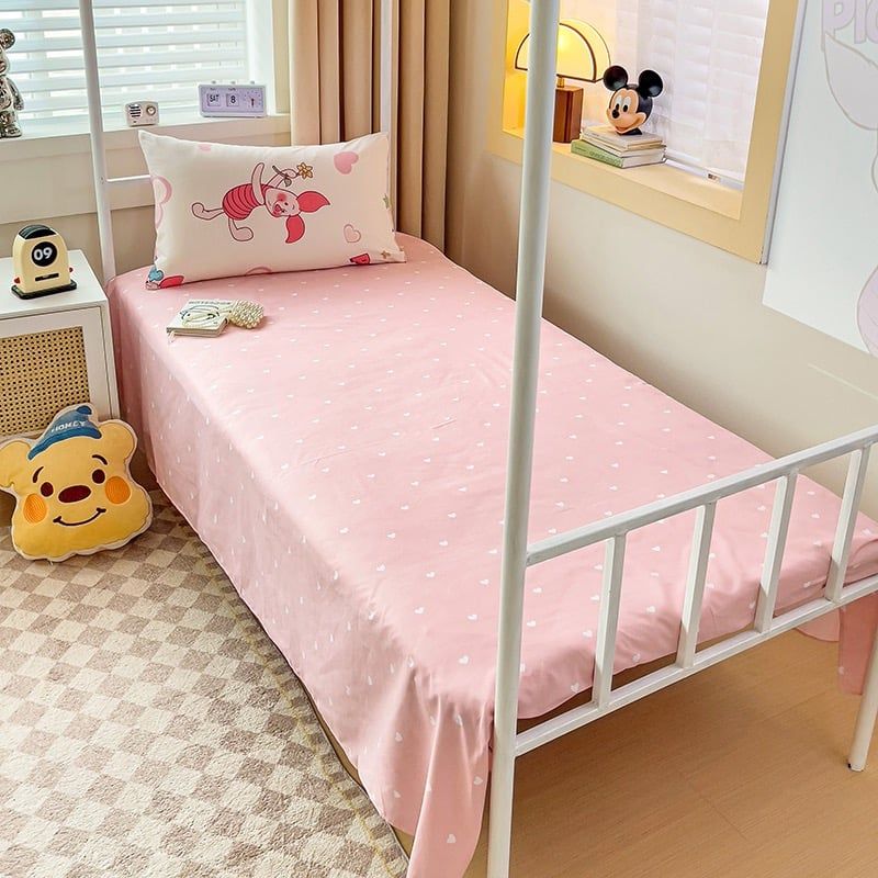 4Pcs Cotton Disney Beddingset Case PigLet