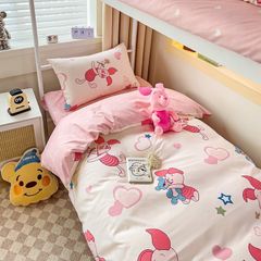 4Pcs Cotton Disney Beddingset Case PigLet