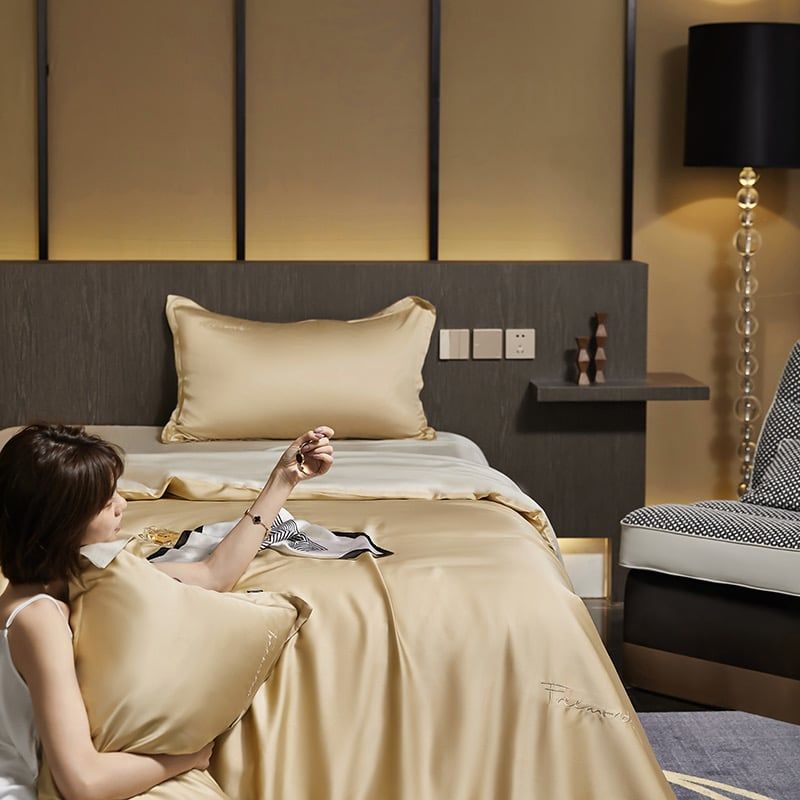 4Pcs Tencel 60S | Freemonde Degin Duvet Cover Set | ID 4PCSTENCEL60S025FMD05