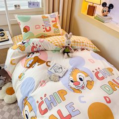 4Pcs Cotton Disney Beddingset Case Chid&Dale