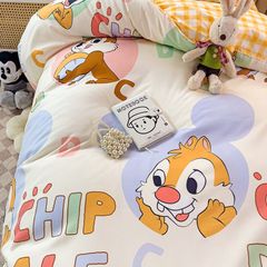 4Pcs Cotton Disney Beddingset Case Chid&Dale