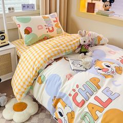 4Pcs Cotton Disney Beddingset Case Chid&Dale