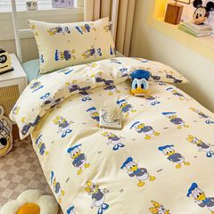 4Pcs Cotton Disney Beddingset Case Donal Family Deway And Louie