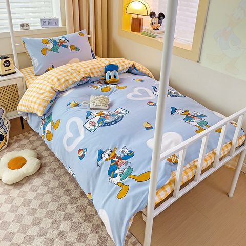 4Pcs Cotton Disney Beddingset Case Donal State Of Summer