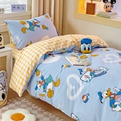 4Pcs Cotton Disney Beddingset Case Donal State Of Summer
