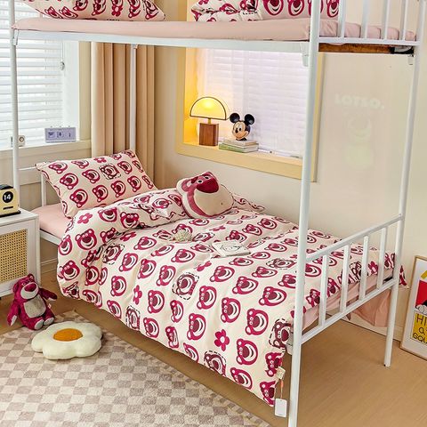 4Pcs Cotton Disney Beddingset Case Bear Funny